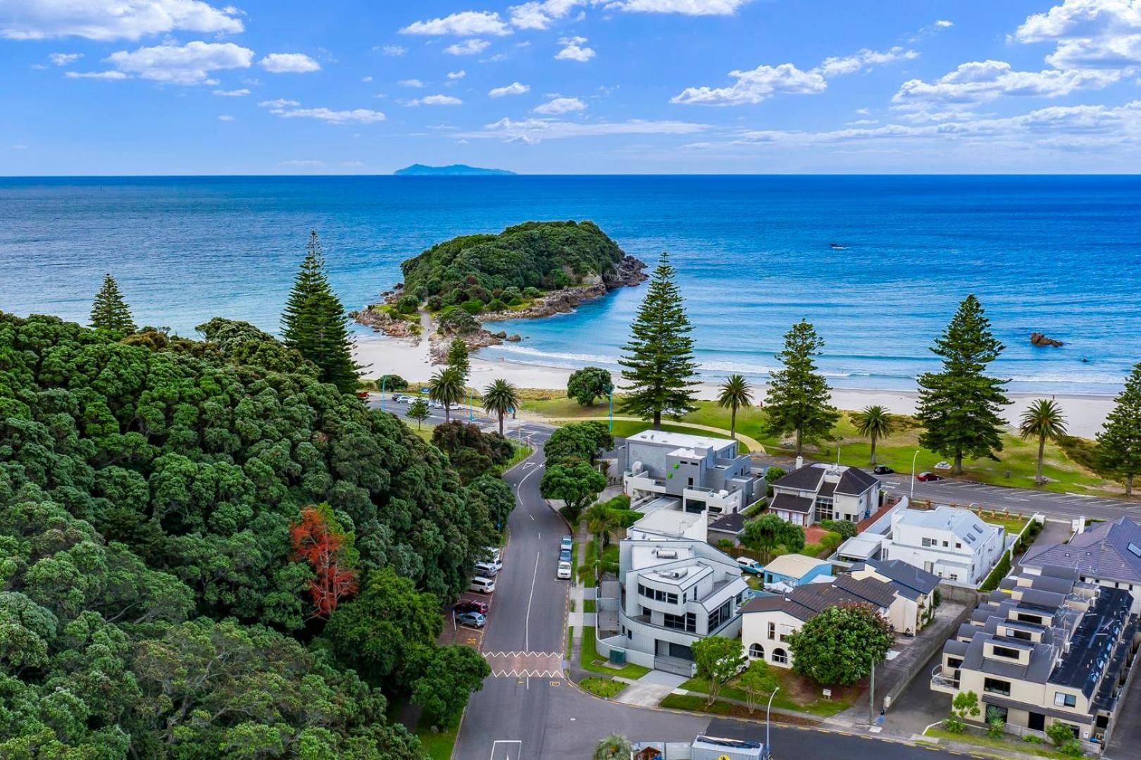 Pacific Escape - Downtown, Beach & Sea Views Mount Maunganui Exterior foto